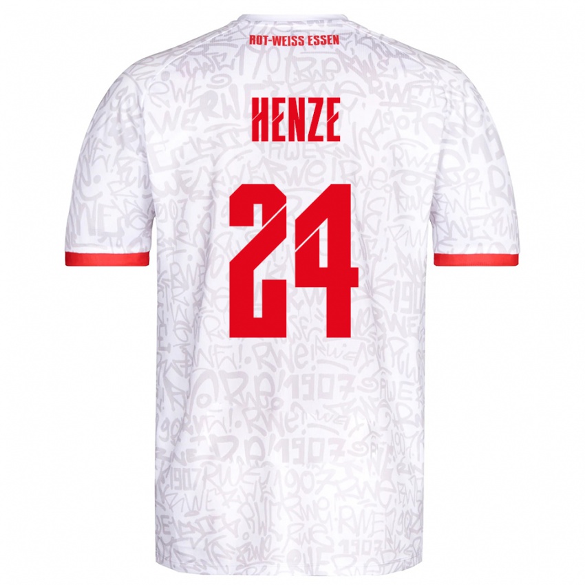 גברים ברנדון לואי הנצה #24 לבן אדום ג'רזי ביתית 2025/26 חולצה קצרה