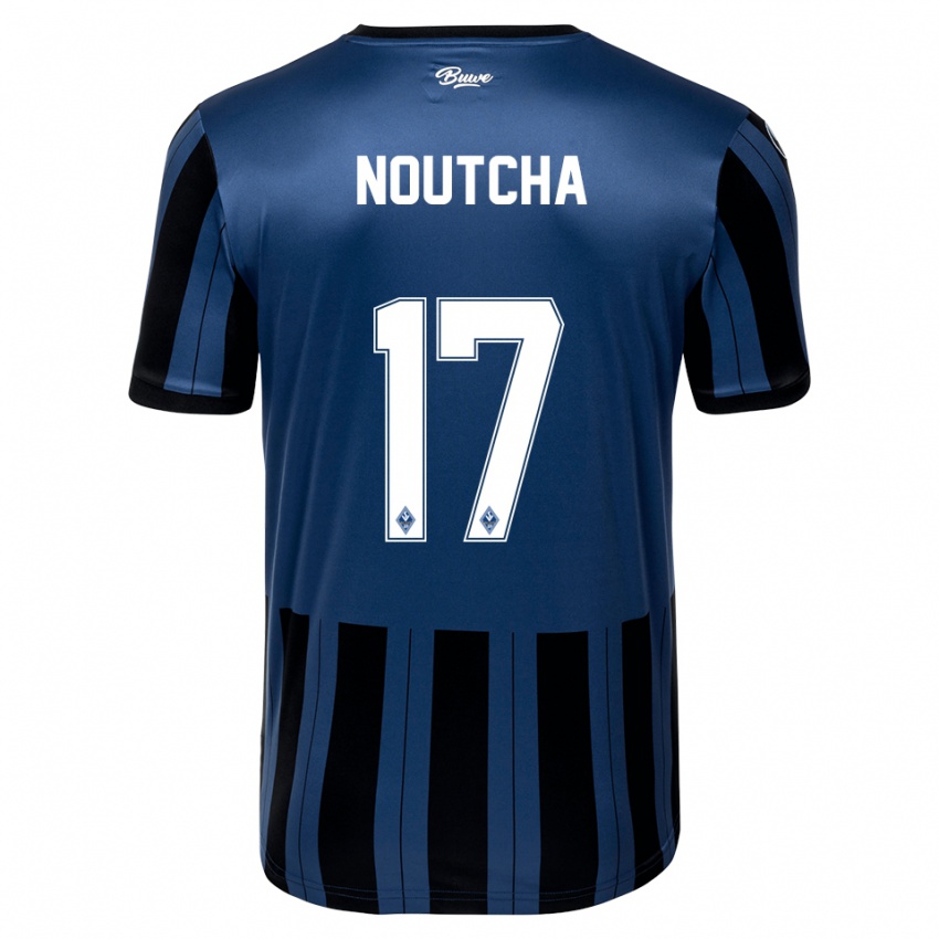 גברים Marlon Noutcha #17 כחול אפור שחור ג'רזי ביתית 2025/26 חולצה קצרה