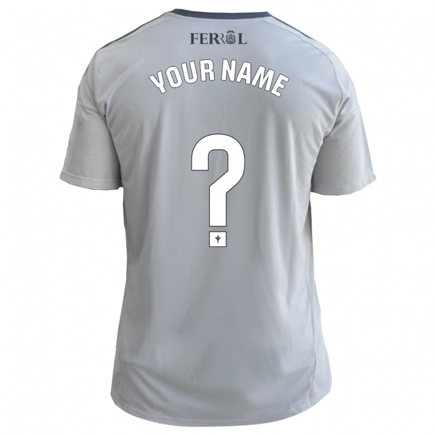 גברים השם שלך #0 אפור כסף הרחק ג'רזי 2025/26 חולצה קצרה