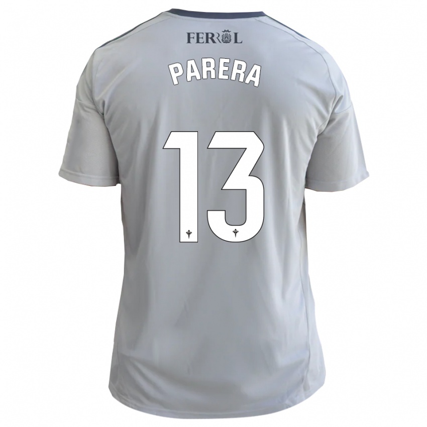 גברים מיקל פררה #13 אפור כסף הרחק ג'רזי 2025/26 חולצה קצרה