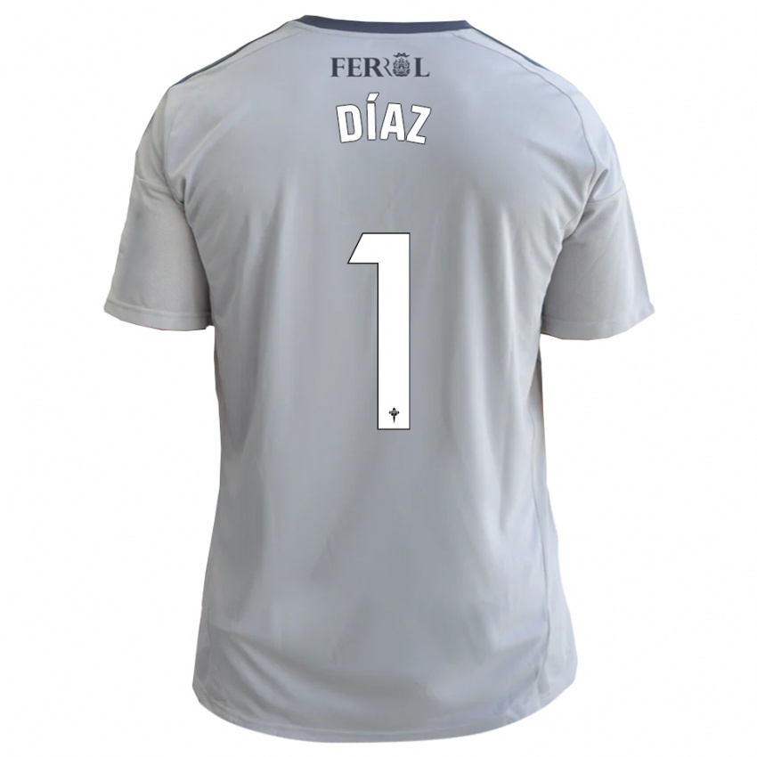 גברים לוקס דיאס #1 אפור כסף הרחק ג'רזי 2025/26 חולצה קצרה