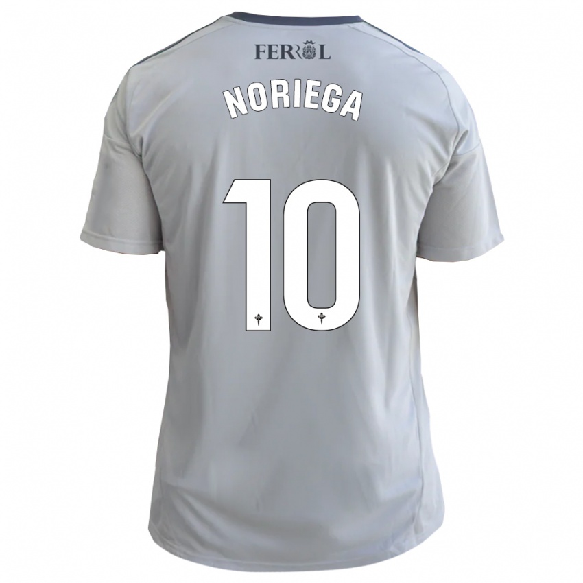 גברים Jairo Noriega #10 אפור כסף הרחק ג'רזי 2025/26 חולצה קצרה