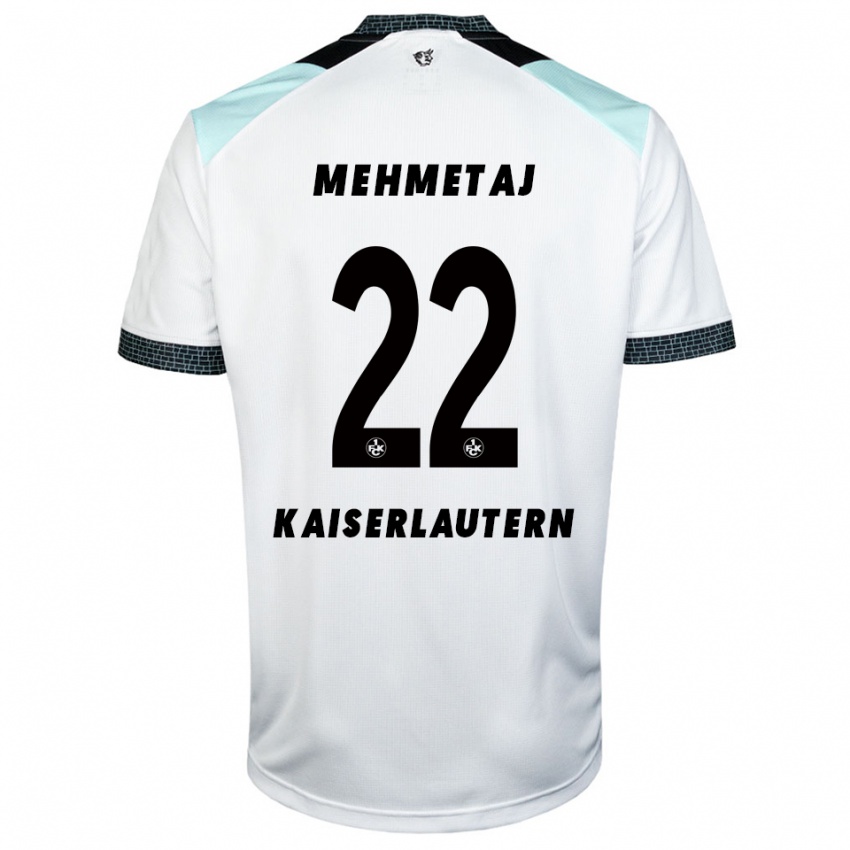 גברים אלבן מהמטאי #22 לבן שחור הרחק ג'רזי 2025/26 חולצה קצרה