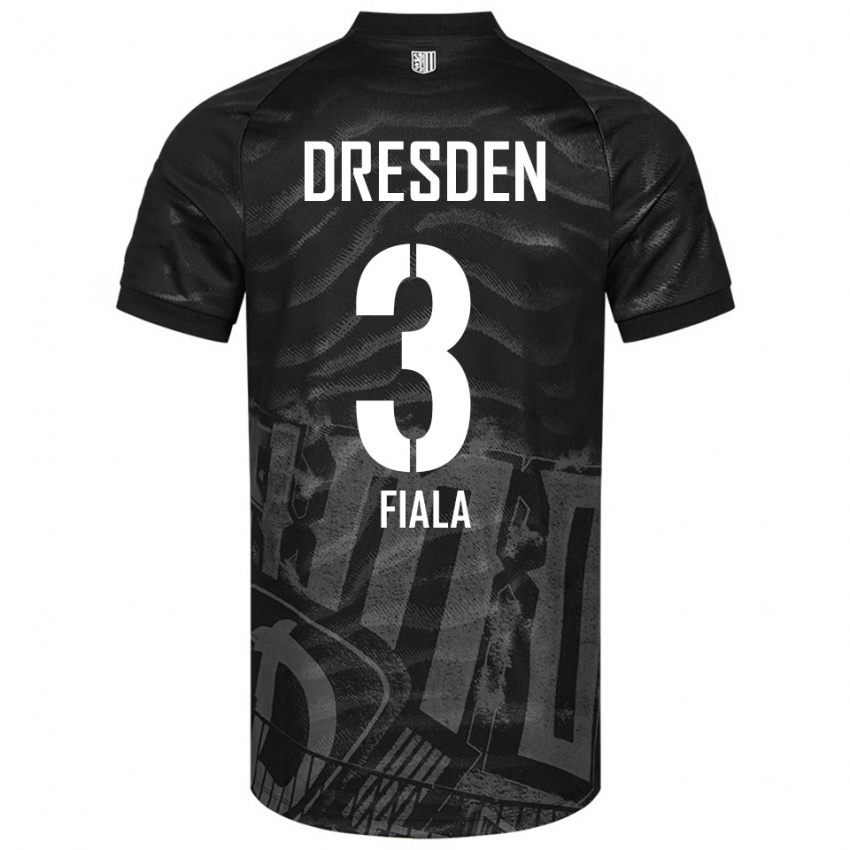 גברים מאטיי פיאלה #3 שחור אפור הרחק ג'רזי 2025/26 חולצה קצרה