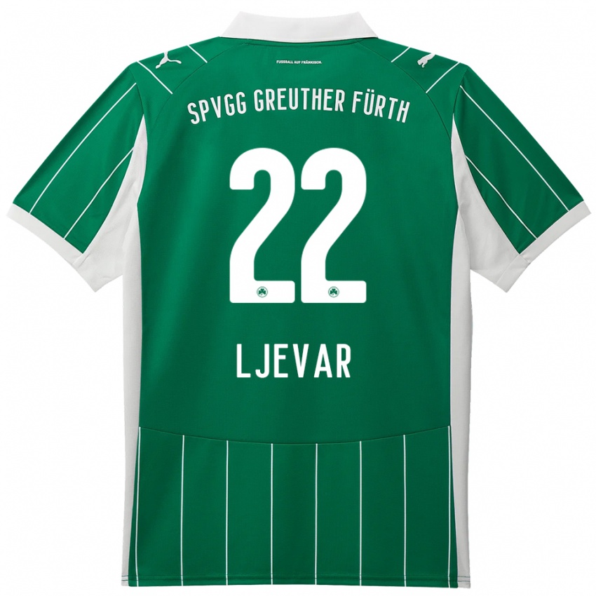 גברים ניקו לייבר #22 ירוק לבן הרחק ג'רזי 2025/26 חולצה קצרה