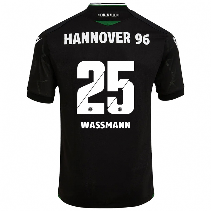 גברים איזבל ווסמן #25 שחור ירוק הרחק ג'רזי 2025/26 חולצה קצרה