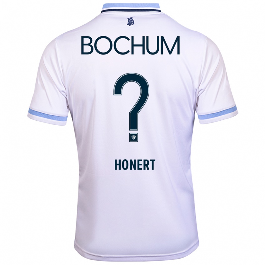 גברים Jan Honert #0 לבן תכלת הרחק ג'רזי 2025/26 חולצה קצרה