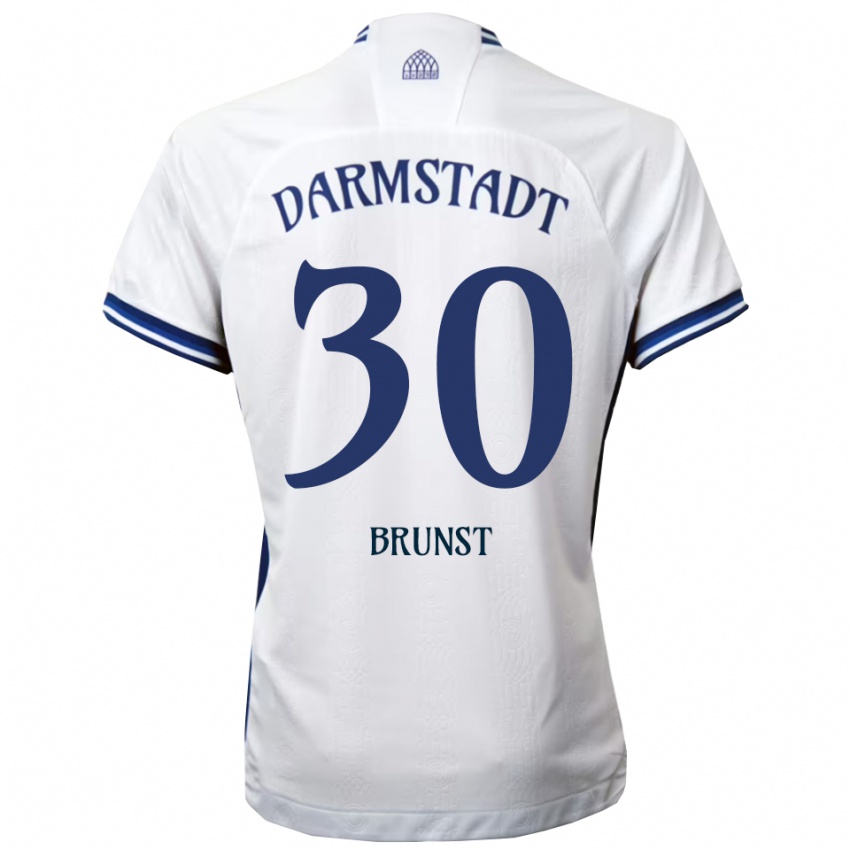 גברים אלכסנדר ברנסט-זולנר #30 לבן כחול הרחק ג'רזי 2025/26 חולצה קצרה