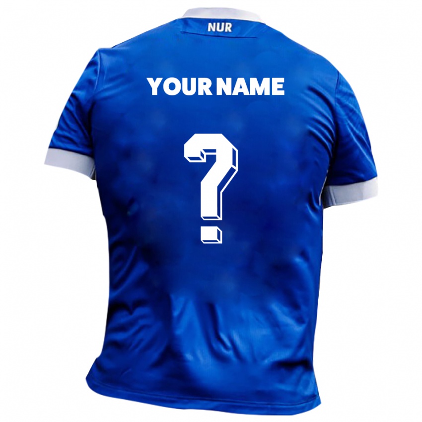 גברים השם שלך #0 כחול לבן הרחק ג'רזי 2025/26 חולצה קצרה