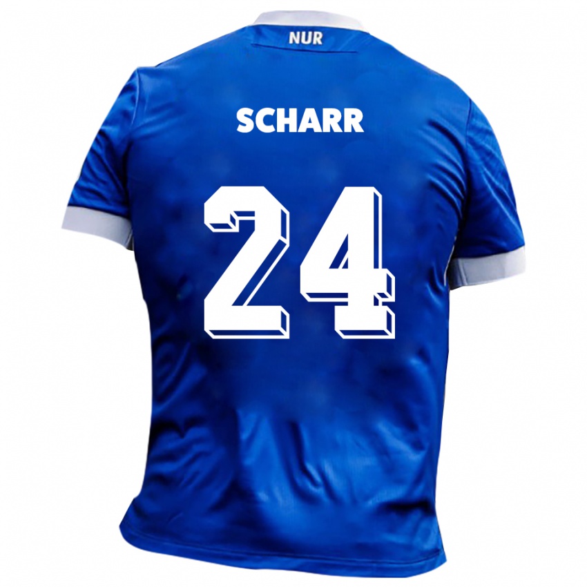 גברים יאנה מרטן שאר #24 כחול לבן הרחק ג'רזי 2025/26 חולצה קצרה