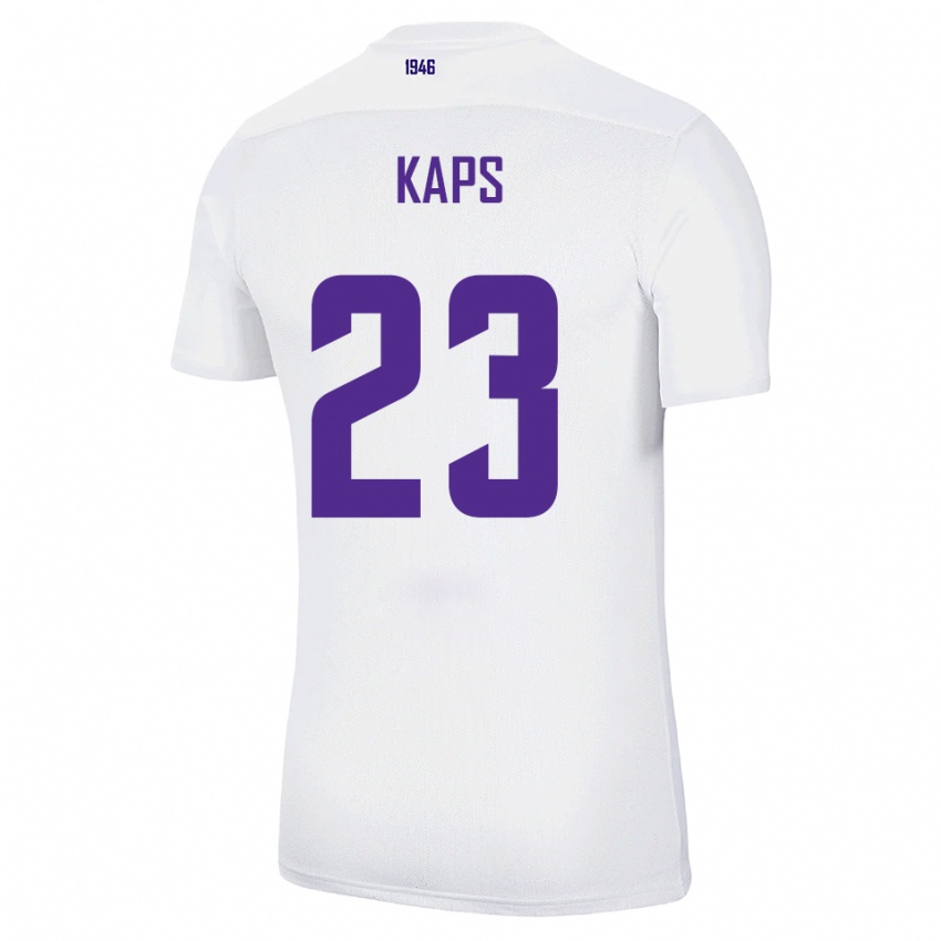 גברים הוגו אדי קאפס #23 לבן ירוק הרחק ג'רזי 2025/26 חולצה קצרה