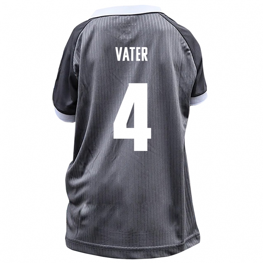 גברים פליקס ואטר #4 אפור לבן הרחק ג'רזי 2025/26 חולצה קצרה