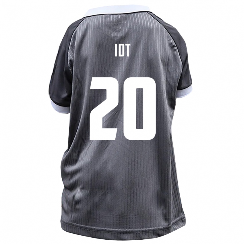 גברים David Idt #20 אפור לבן הרחק ג'רזי 2025/26 חולצה קצרה