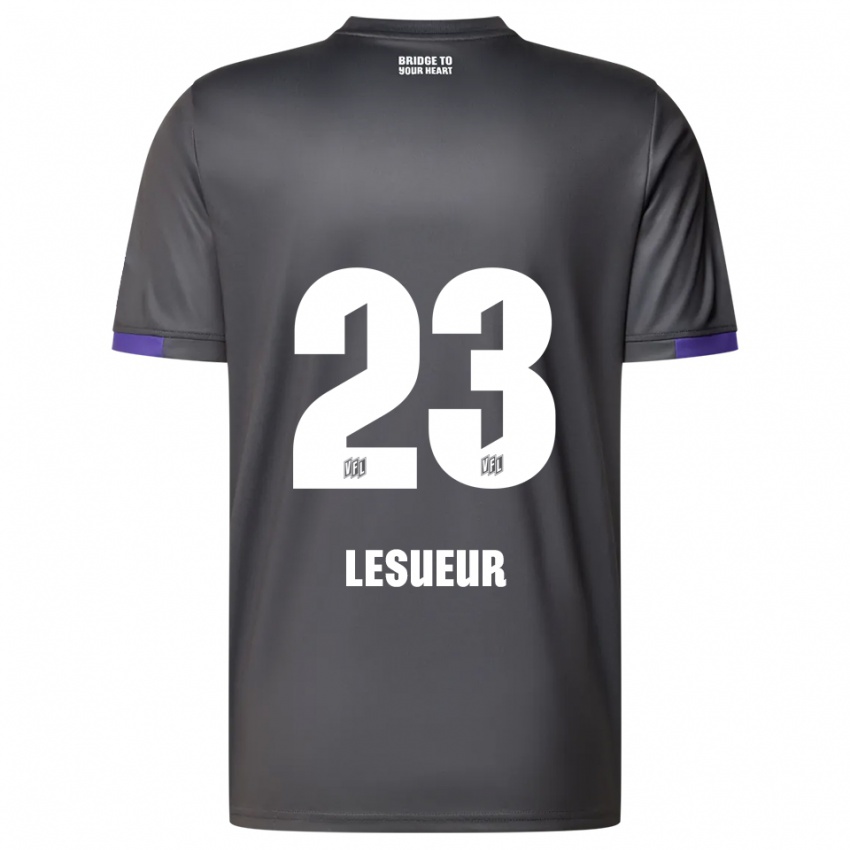 גברים טוני לסואר #23 אפור סגול הרחק ג'רזי 2025/26 חולצה קצרה