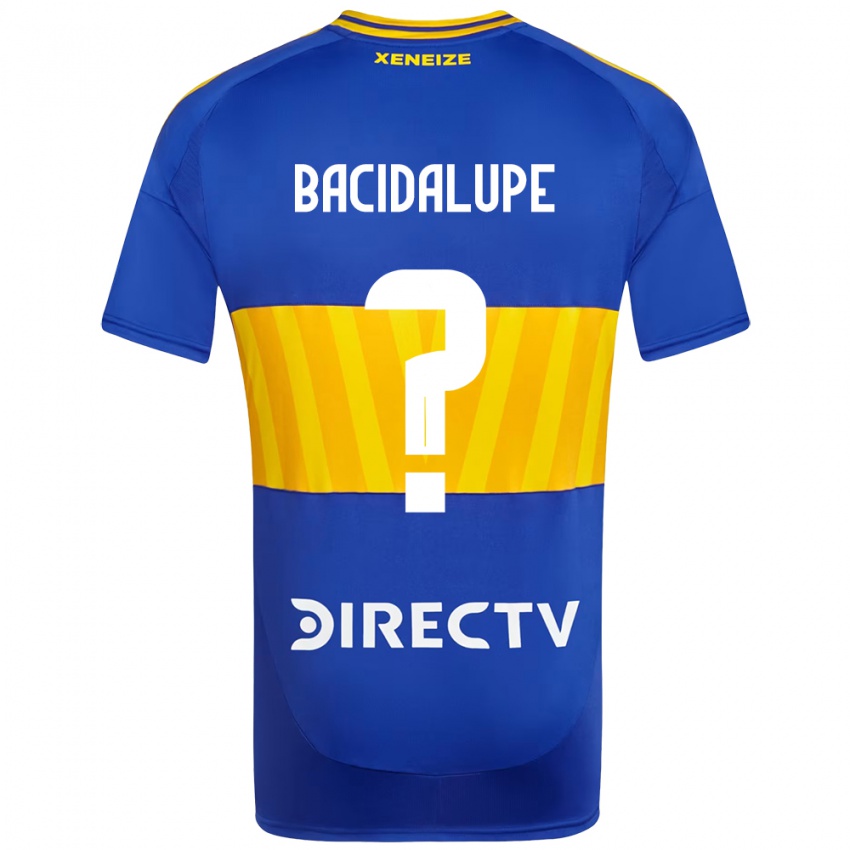 ילדים Rodrigo Bacidalupe #0 לבן כחול ג'רזי ביתית 2025/26 חולצה קצרה