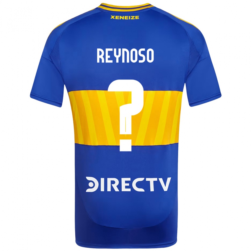ילדים Agustin Reynoso #0 לבן כחול ג'רזי ביתית 2025/26 חולצה קצרה