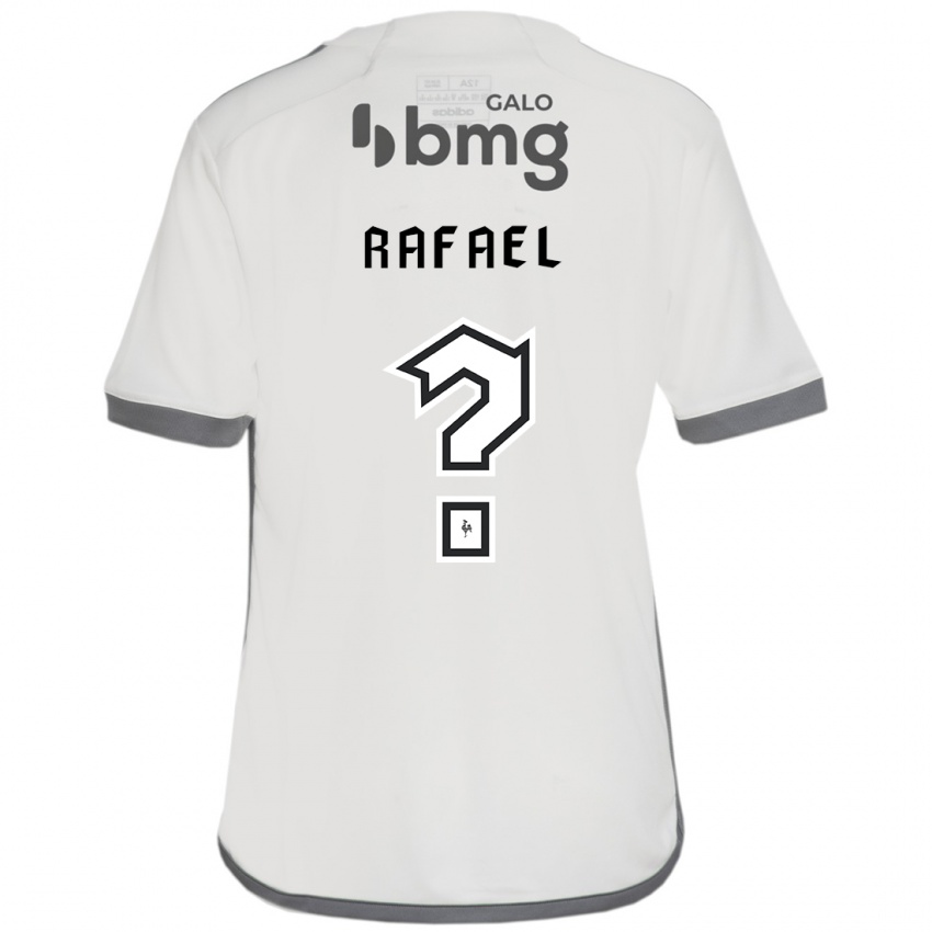 ילדים João Rafael #0 לבן שחור הרחק ג'רזי 2025/26 חולצה קצרה
