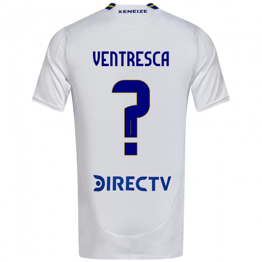 ילדים Fabricio Ventresca #0 כחול מלכותי צהוב הרחק ג'רזי 2025/26 חולצה קצרה