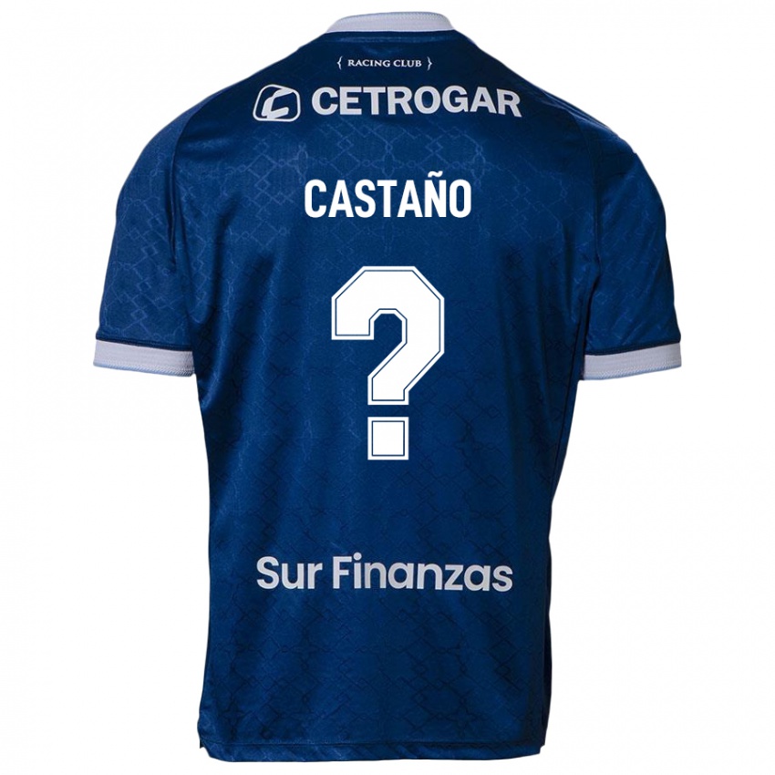 ילדים Juan Ignacio Castaño #0 תכלת שמיים הרחק ג'רזי 2025/26 חולצה קצרה