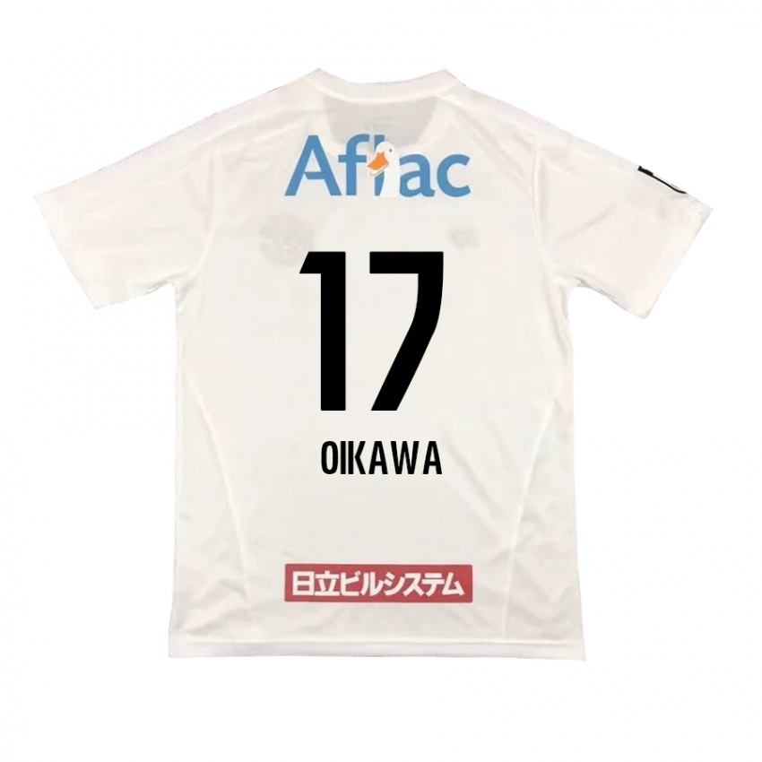 ילדים Koki Oikawa #17 שחור צהוב הרחק ג'רזי 2025/26 חולצה קצרה