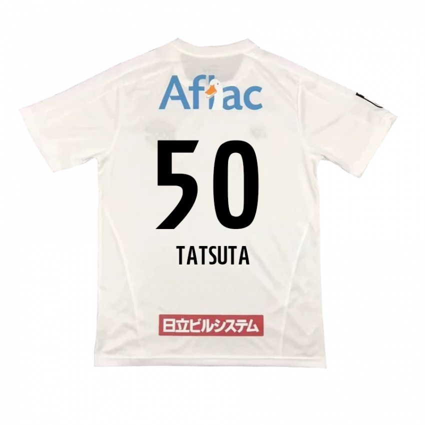 ילדים יוגו טאטסוטה #50 אפור בהיר בז' הרחק ג'רזי 2025/26 חולצה קצרה