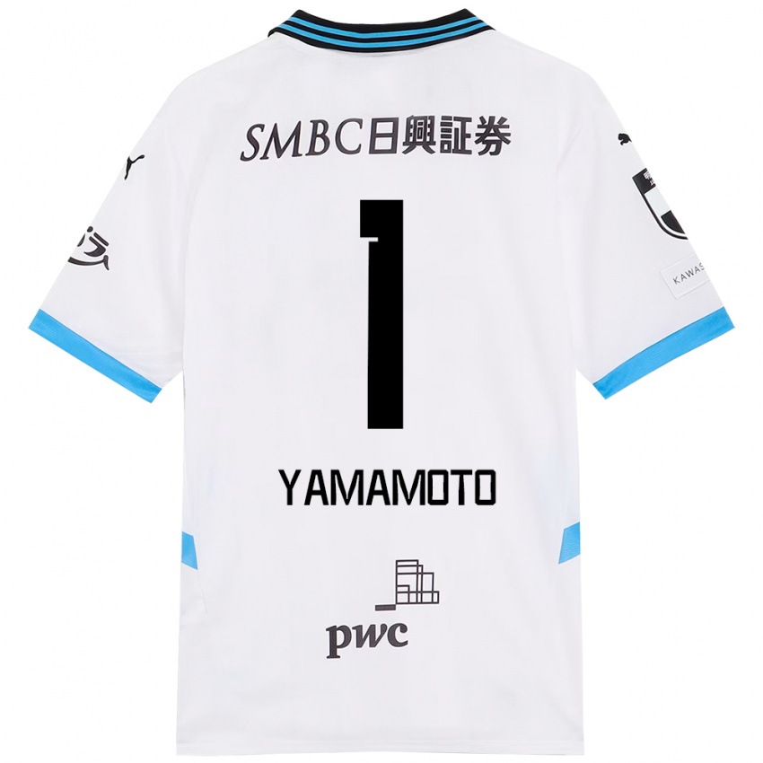 ילדים Kensho Yamamoto #1 תכלת שמיים שחור הרחק ג'רזי 2025/26 חולצה קצרה