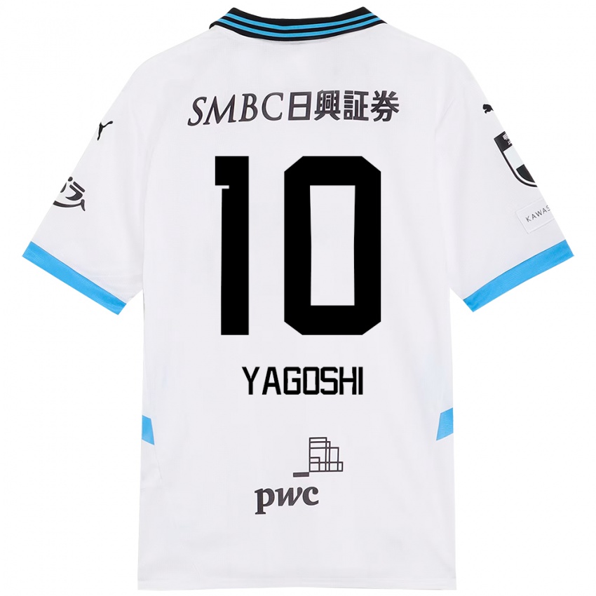 ילדים Mikito Yagoshi #10 תכלת שמיים שחור הרחק ג'רזי 2025/26 חולצה קצרה