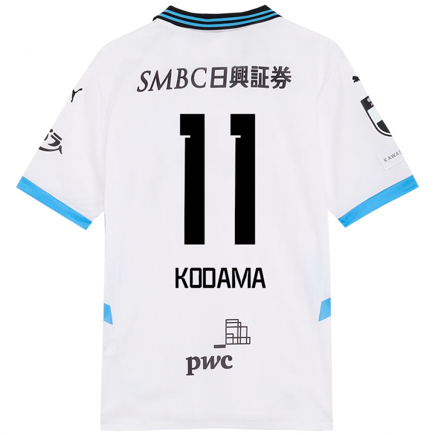 ילדים Shotaro Kodama #11 תכלת שמיים שחור הרחק ג'רזי 2025/26 חולצה קצרה