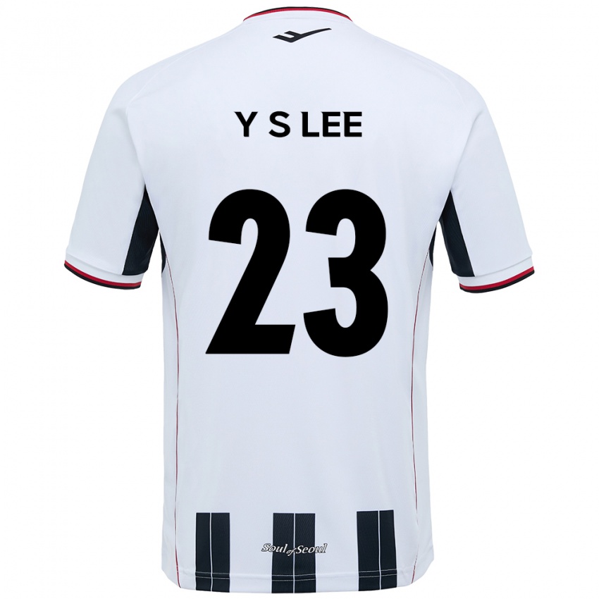 ילדים Shi-Yeong Lee #23 שחור אדום הרחק ג'רזי 2025/26 חולצה קצרה