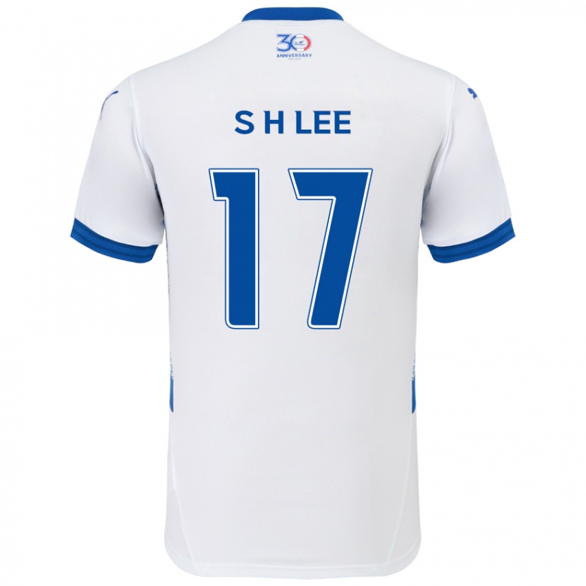 ילדים Hyun-Seo Lee #17 כחול מלכותי לבן הרחק ג'רזי 2025/26 חולצה קצרה