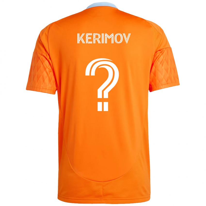 גברים Roman Kerimov #0 סגול כתום ג'רזי ביתית 2025/26 חולצה קצרה