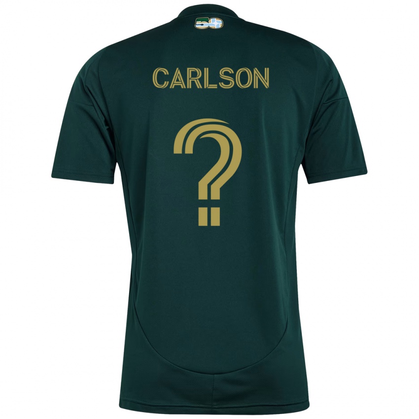גברים Kai Carlson #0 שחור חום ג'רזי ביתית 2025/26 חולצה קצרה