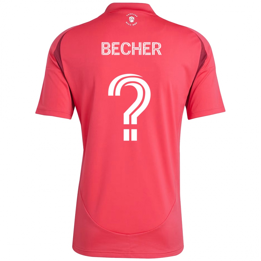 גברים Ryan Becher #0 לבן מג'נטה ג'רזי ביתית 2025/26 חולצה קצרה