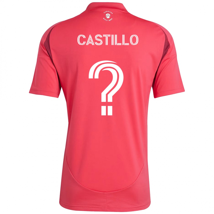 גברים Jayson Castillo #0 לבן מג'נטה ג'רזי ביתית 2025/26 חולצה קצרה