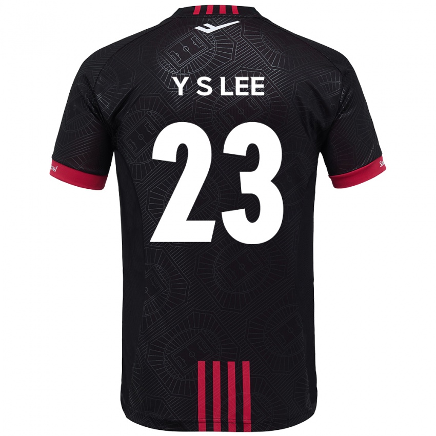 גברים Shi-Yeong Lee #23 לבן שחור ג'רזי ביתית 2025/26 חולצה קצרה
