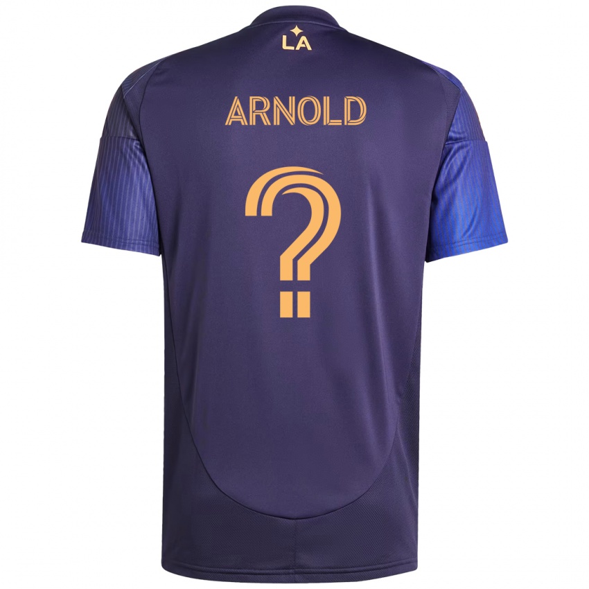 גברים Gabriel Arnold #0 לבן צהוב הרחק ג'רזי 2025/26 חולצה קצרה