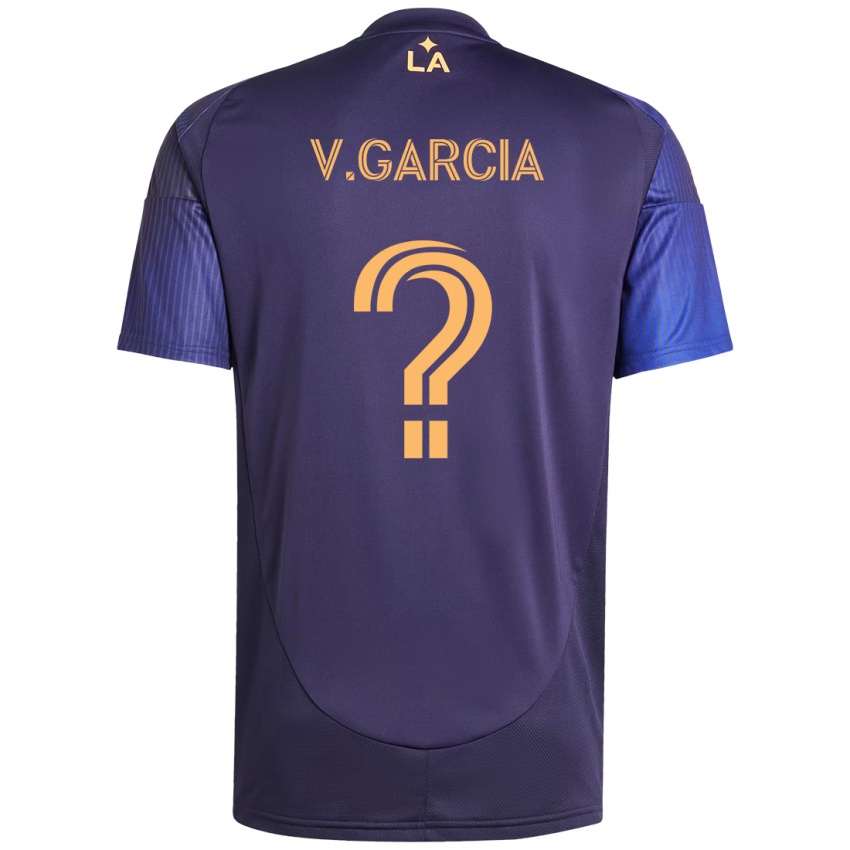 גברים Vicente Garcia #0 לבן צהוב הרחק ג'רזי 2025/26 חולצה קצרה