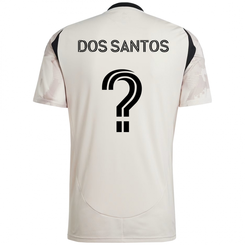 גברים Matthew Dos Santos #0 אדום שחור הרחק ג'רזי 2025/26 חולצה קצרה