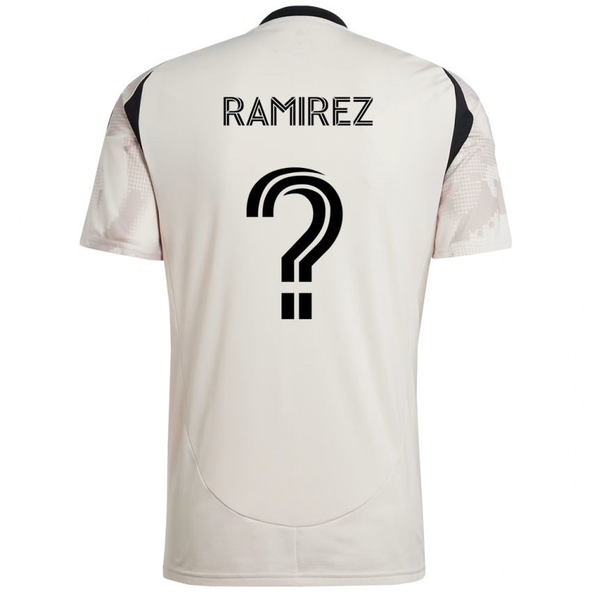 גברים Angel Ramirez #0 אדום שחור הרחק ג'רזי 2025/26 חולצה קצרה