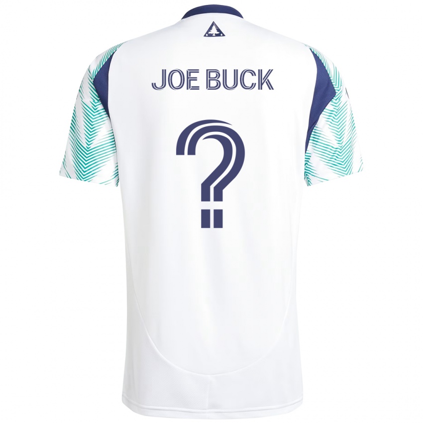גברים Joe Buck #0 כחול אדום הרחק ג'רזי 2025/26 חולצה קצרה