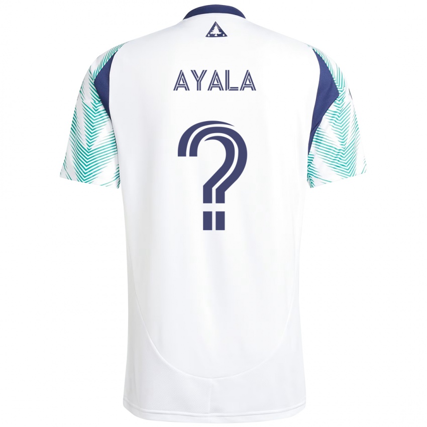 גברים Jordi Ayala #0 כחול אדום הרחק ג'רזי 2025/26 חולצה קצרה