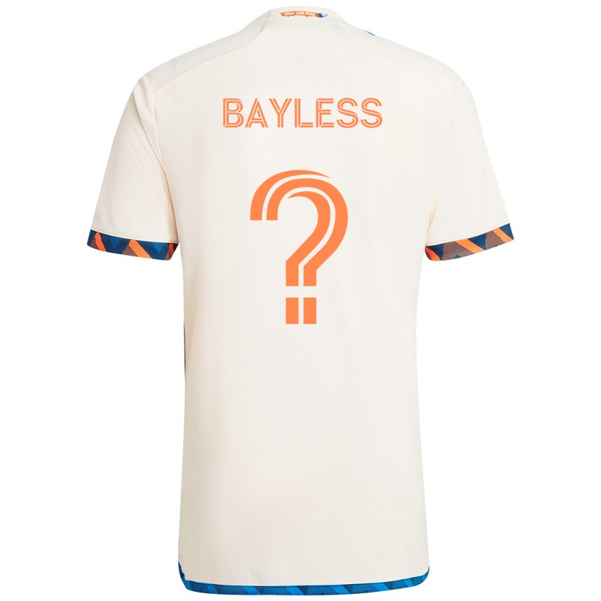 גברים Blake Bayless #0 כחול כהה כתום הרחק ג'רזי 2025/26 חולצה קצרה
