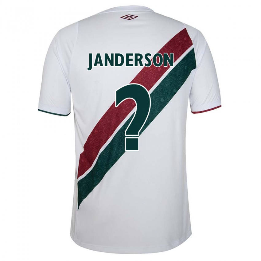 גברים Janderson #0 לבן ירוק חום-ערמוני הרחק ג'רזי 2025/26 חולצה קצרה