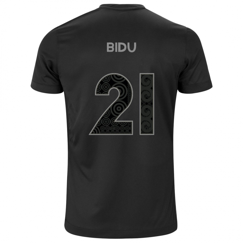 גברים Matheus Bidu #21 לבן שחור הרחק ג'רזי 2025/26 חולצה קצרה