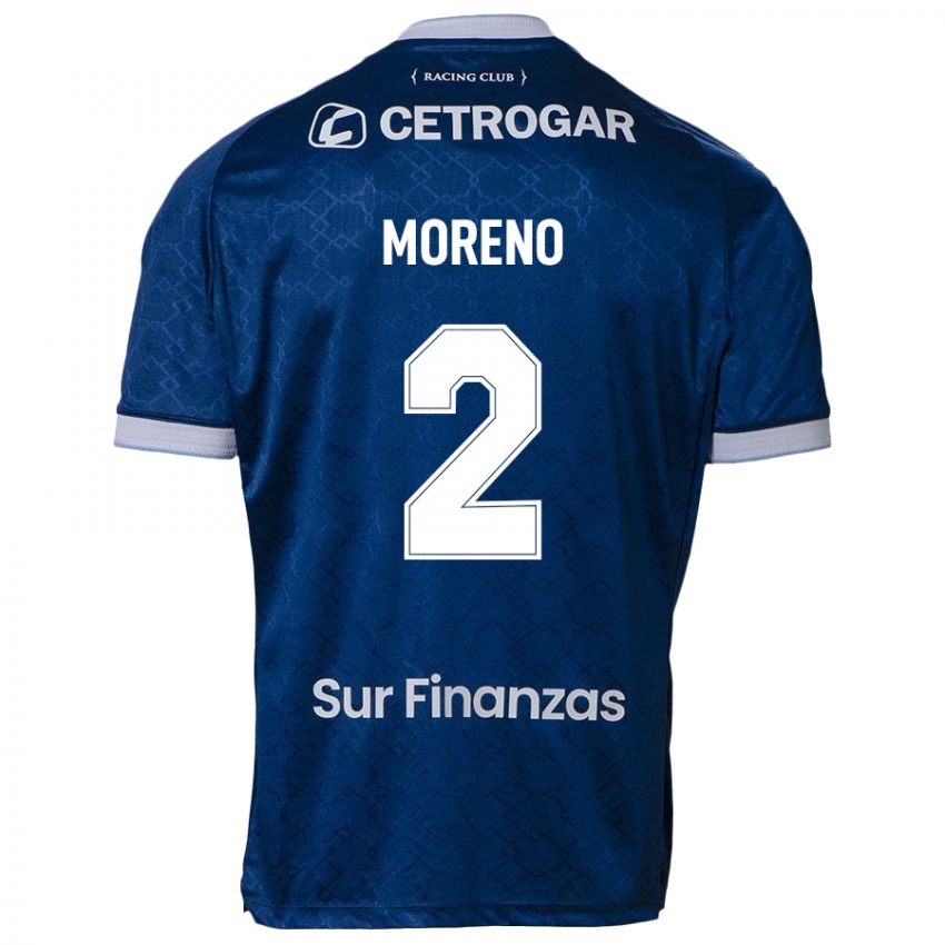 גברים Melina Moreno #2 תכלת שמיים הרחק ג'רזי 2025/26 חולצה קצרה