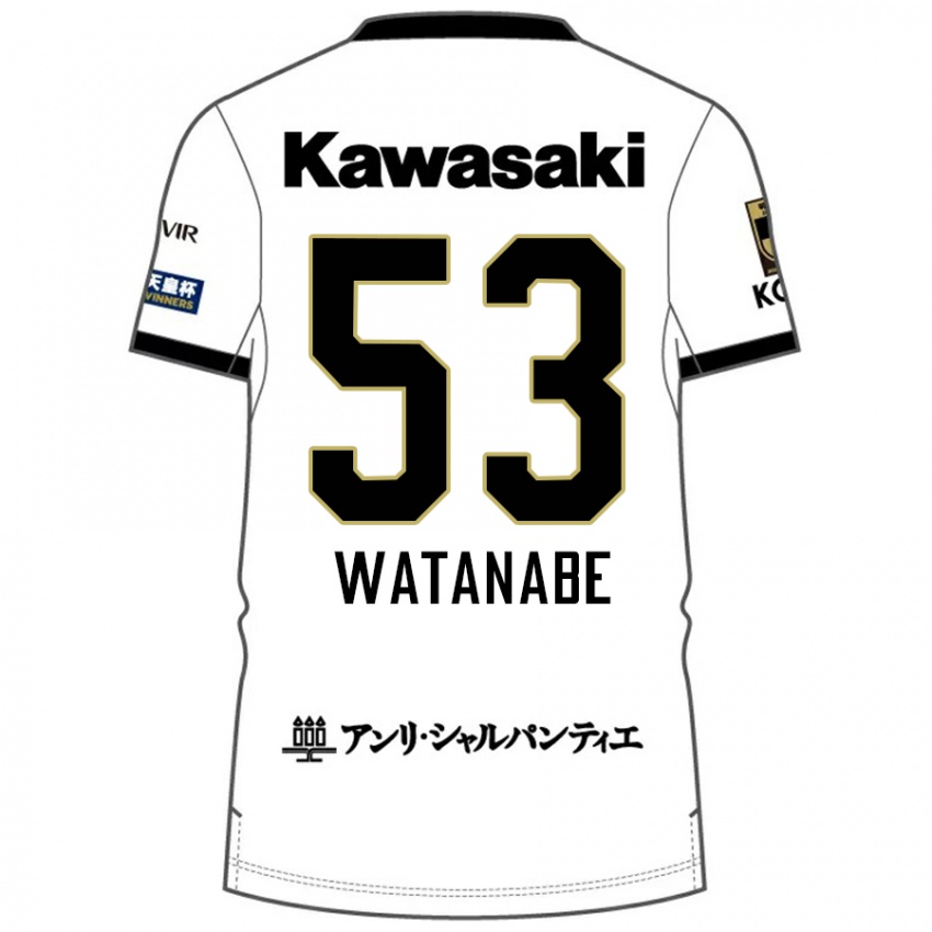 גברים Hayato Watanabe #53 בורדו שחור הרחק ג'רזי 2025/26 חולצה קצרה