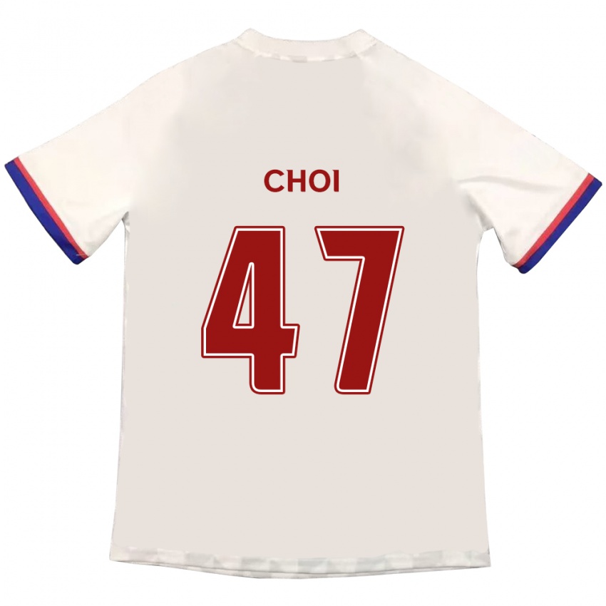 גברים San Choi #47 כחול מלכותי אדום הרחק ג'רזי 2025/26 חולצה קצרה