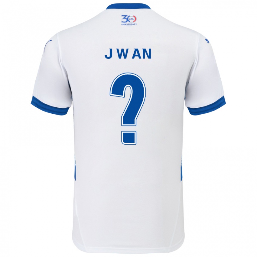 גברים Joo-Wan An #0 כחול מלכותי לבן הרחק ג'רזי 2025/26 חולצה קצרה
