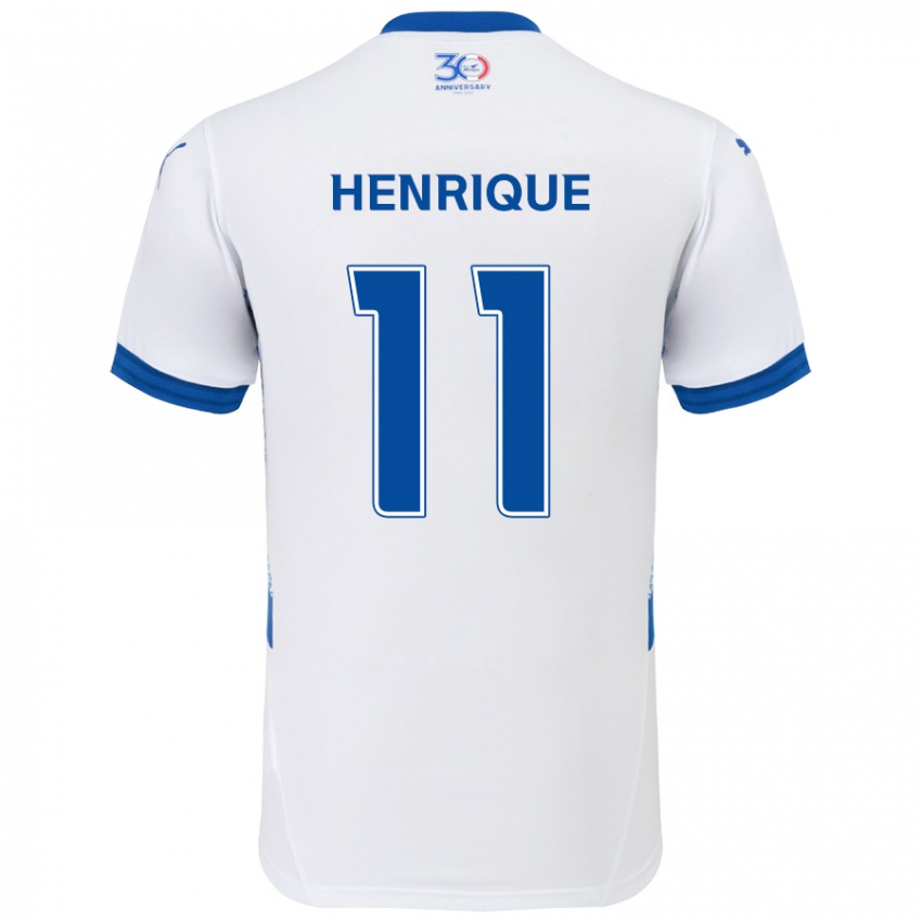 גברים Paulo Henrique #11 כחול מלכותי לבן הרחק ג'רזי 2025/26 חולצה קצרה