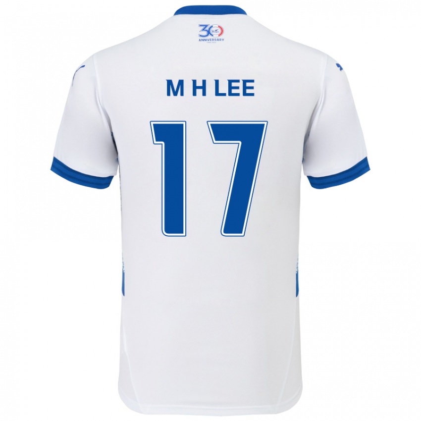 גברים Min-Hyuk Lee #17 כחול מלכותי לבן הרחק ג'רזי 2025/26 חולצה קצרה
